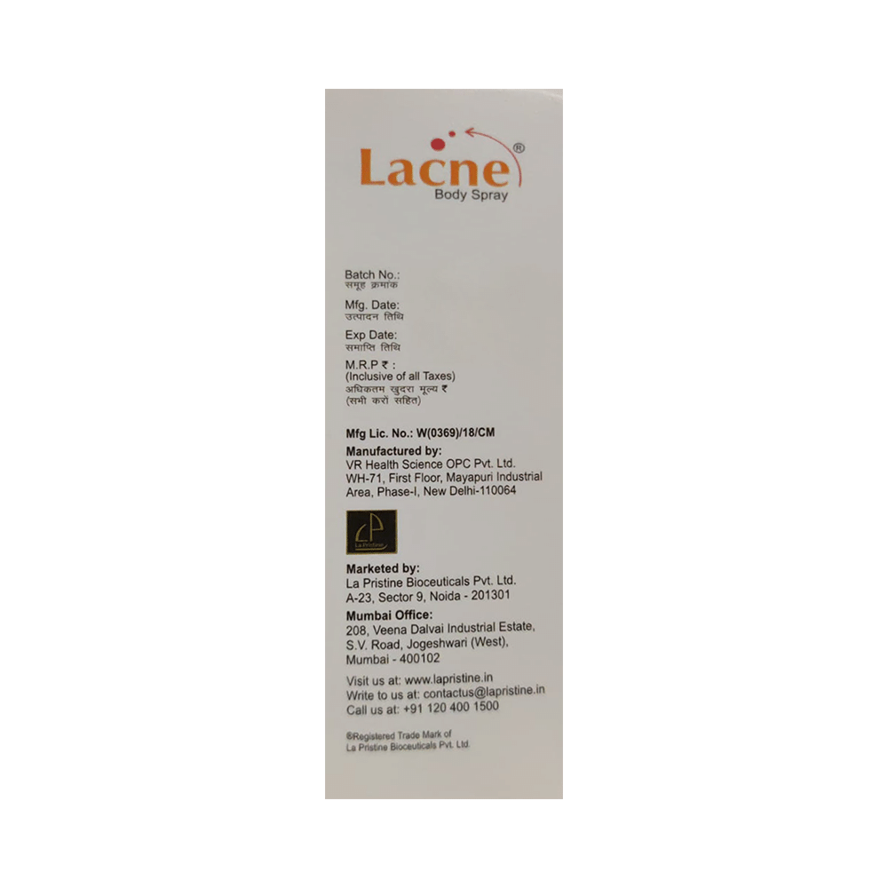 Lacne 360° Acne Treatment Body Spray - Image 3