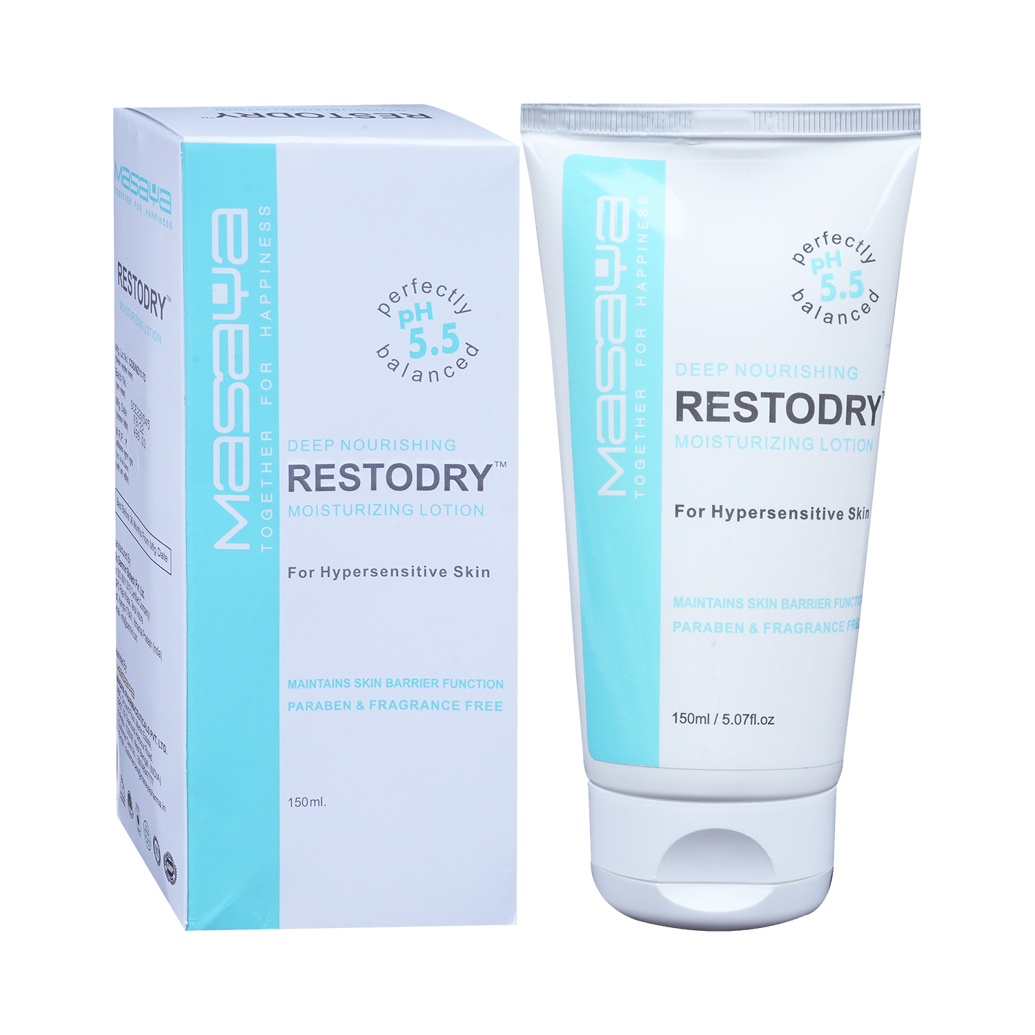 Restodry Moisturizing Lotion for Hypersensitive Skin | Paraben & Fragrance-Free