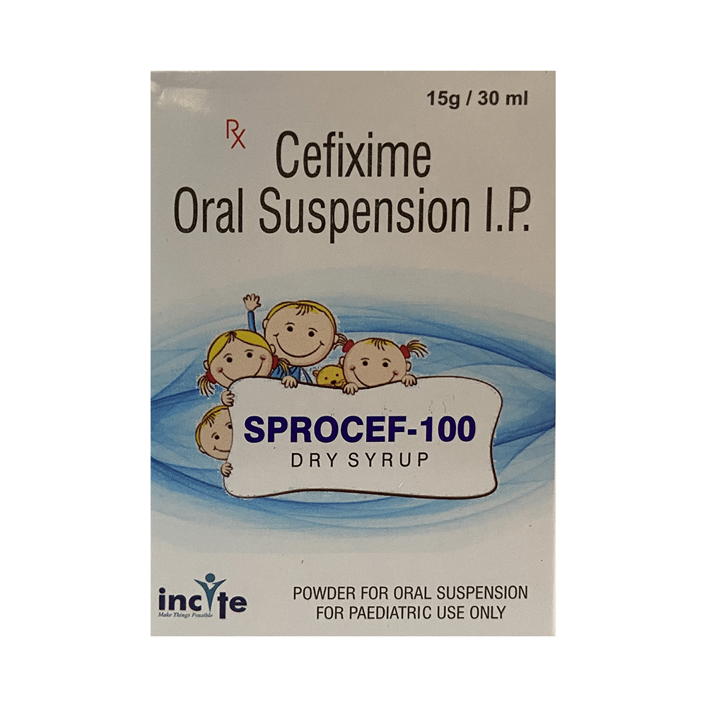 Sprocef 100 Dry Syrup - Image 1