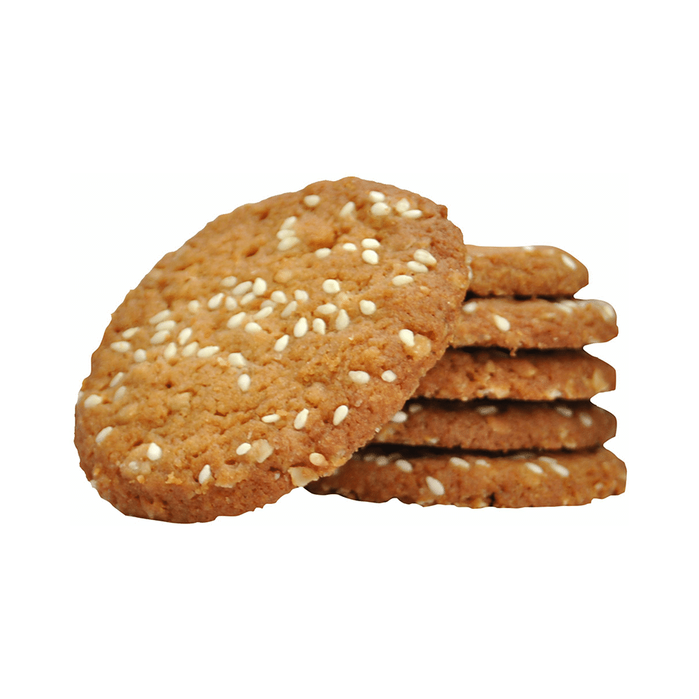 Dhampur Green Sesame Jaggery Cookie - Image 3