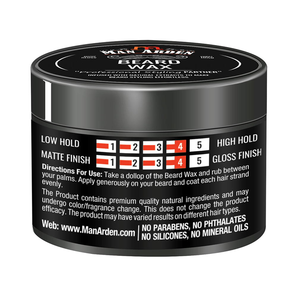 Man Arden High Hold Beard Wax - Image 3