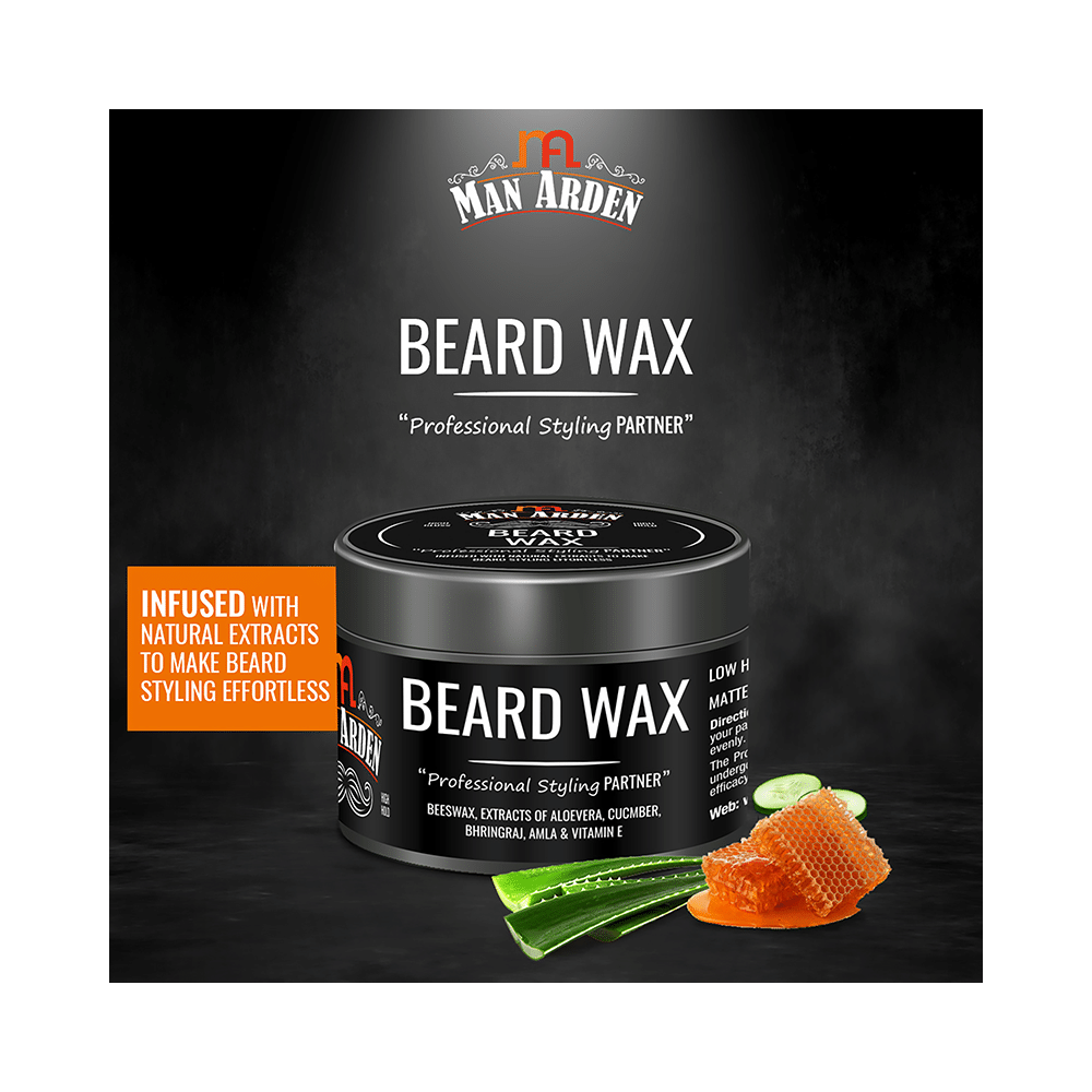 Man Arden High Hold Beard Wax - Image 6