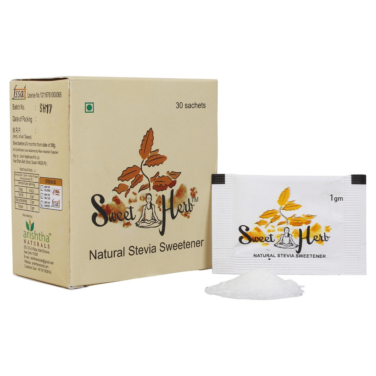 Sweet Herb Stevia Sachet - Image 1