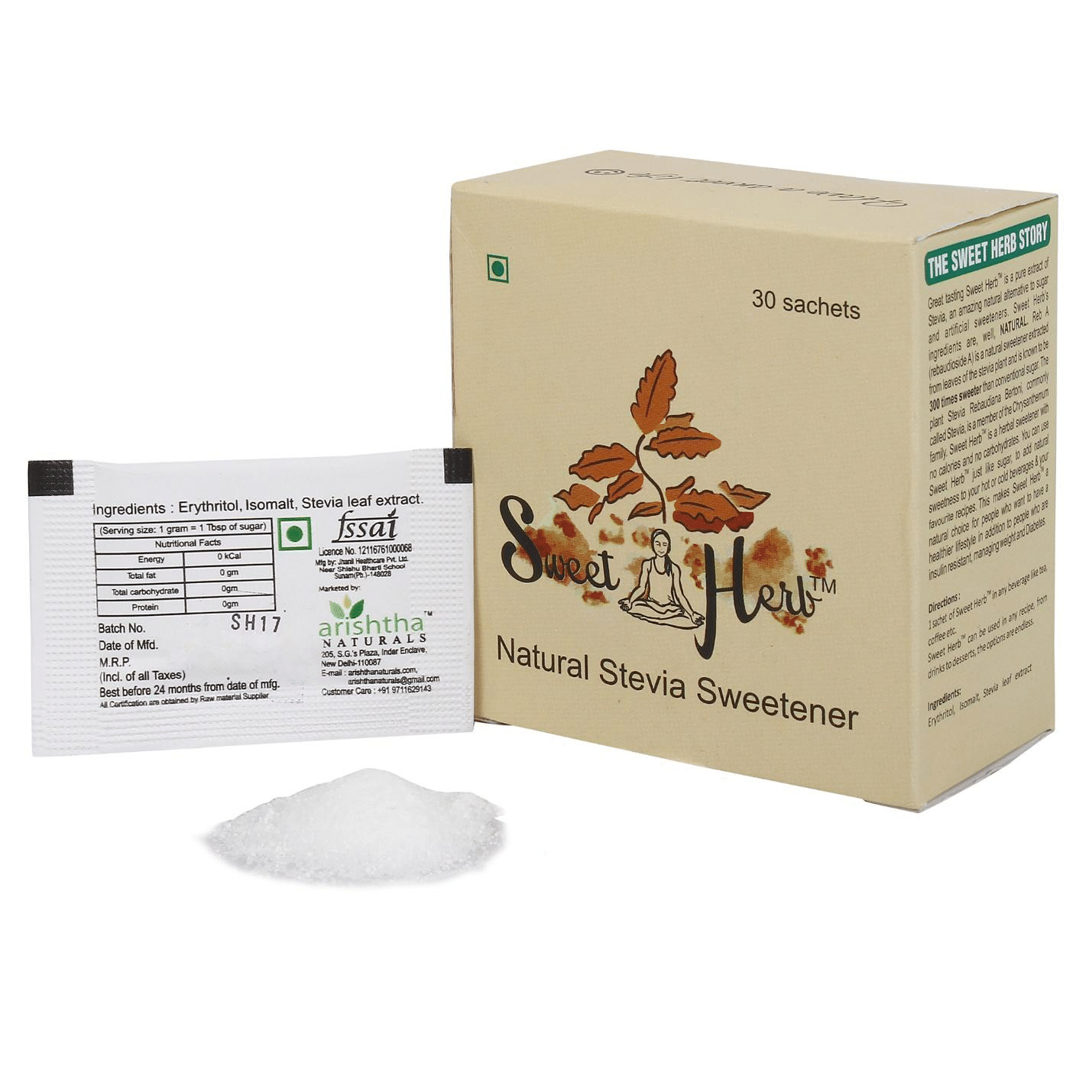 Sweet Herb Stevia Sachet - Image 2