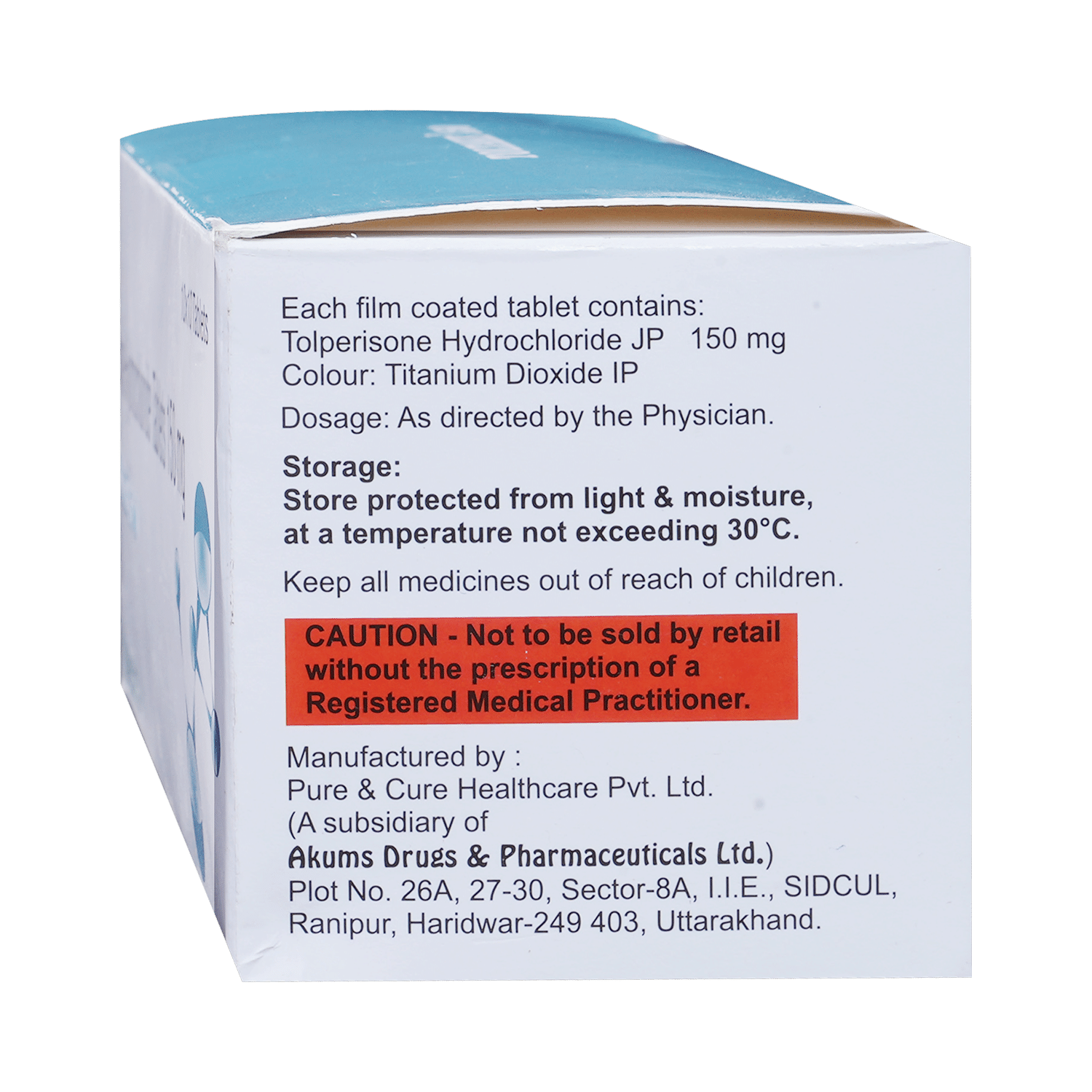 Toltake 150mg Tablet - Image 3