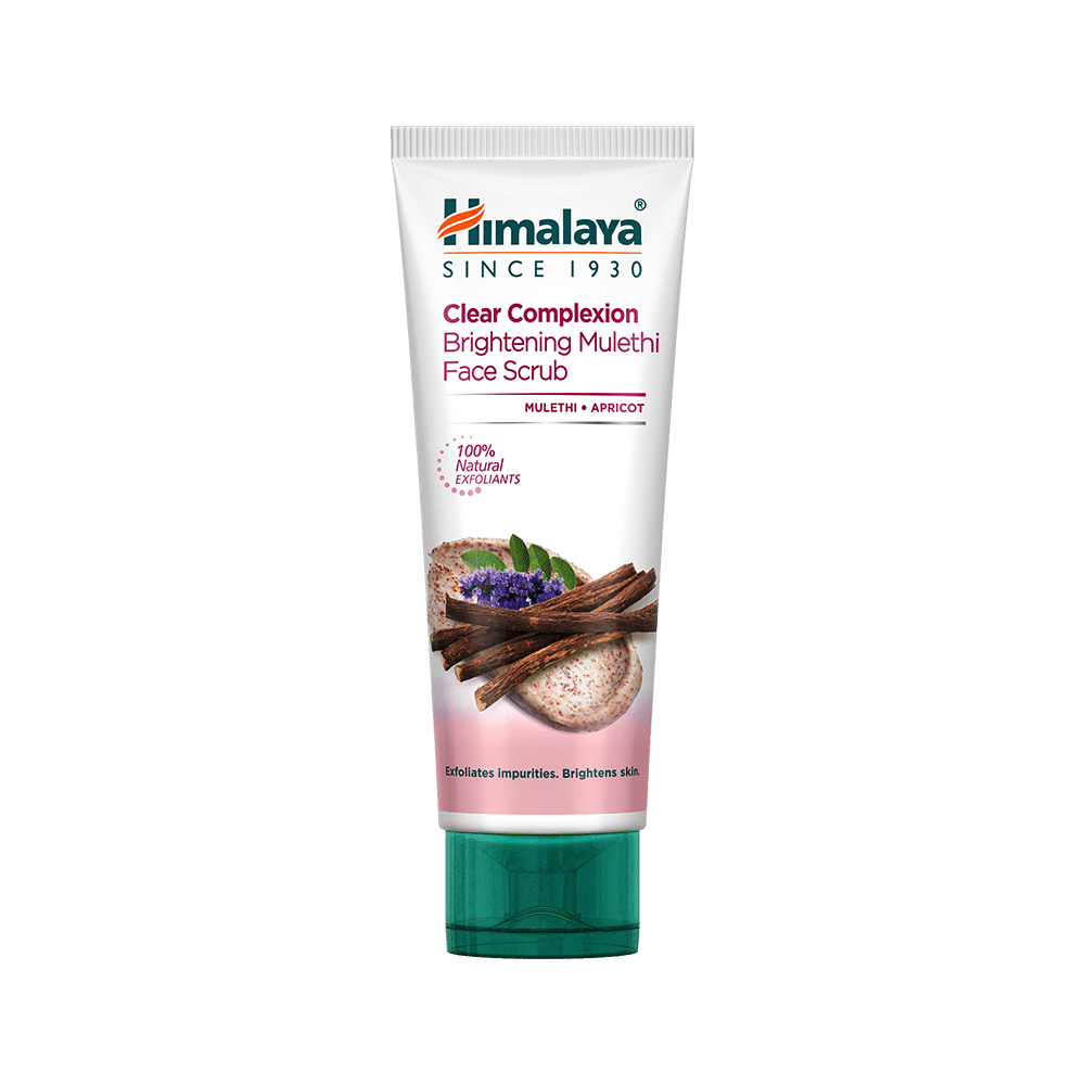 Himalaya Clear Complexion Brightening Mulethi Face Scrub