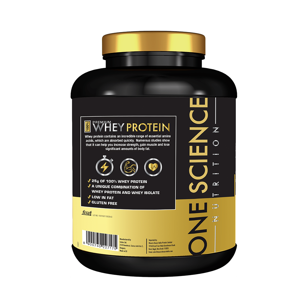 One Science Nutrition 100% Premium Whey Protein Powder Blueberry Muffin - Image 2