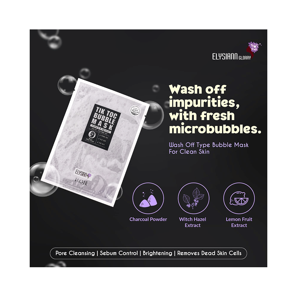 Elysiann Glorry Tik Toc Bubble Face Mask - Image 4