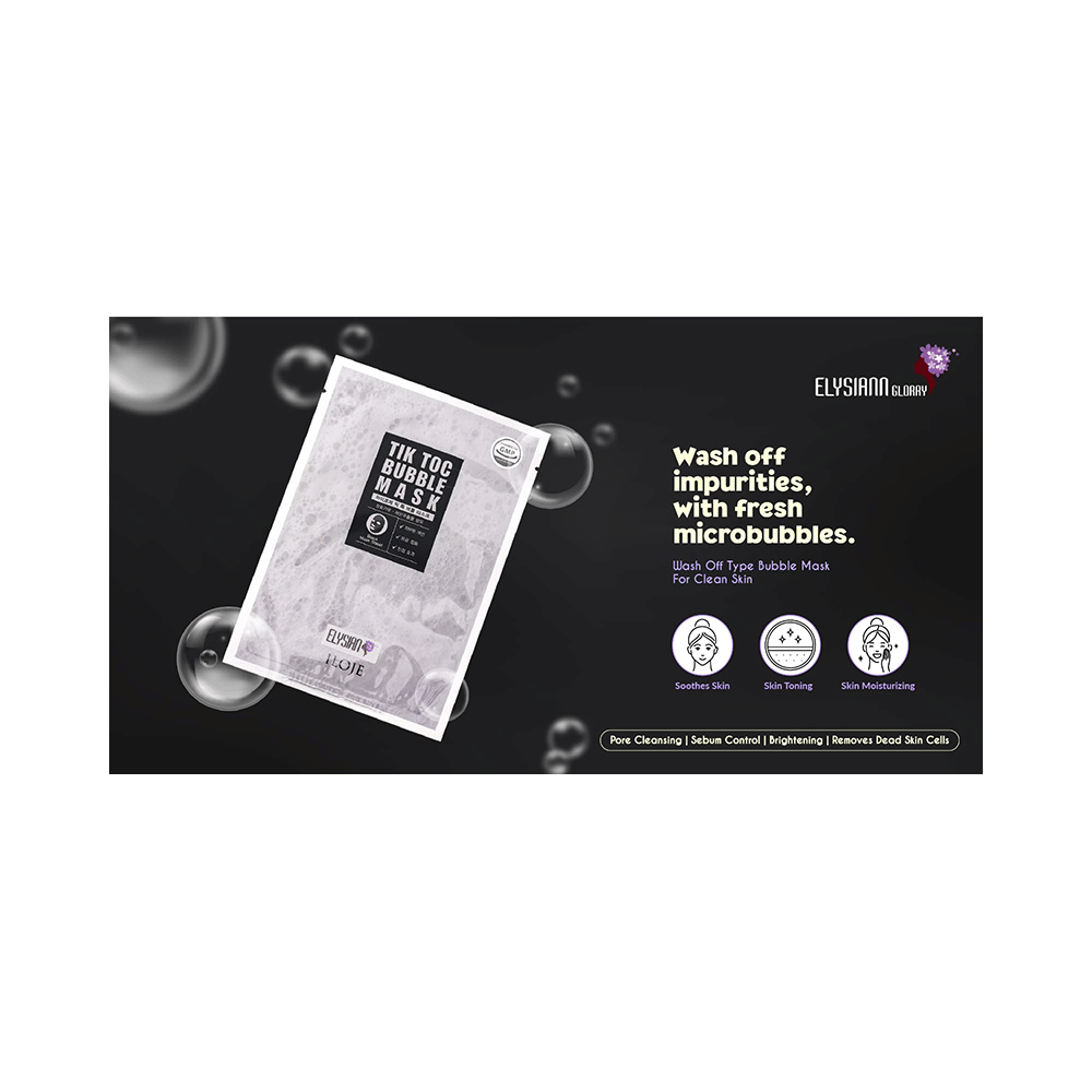 Elysiann Glorry Tik Toc Bubble Face Mask - Image 5