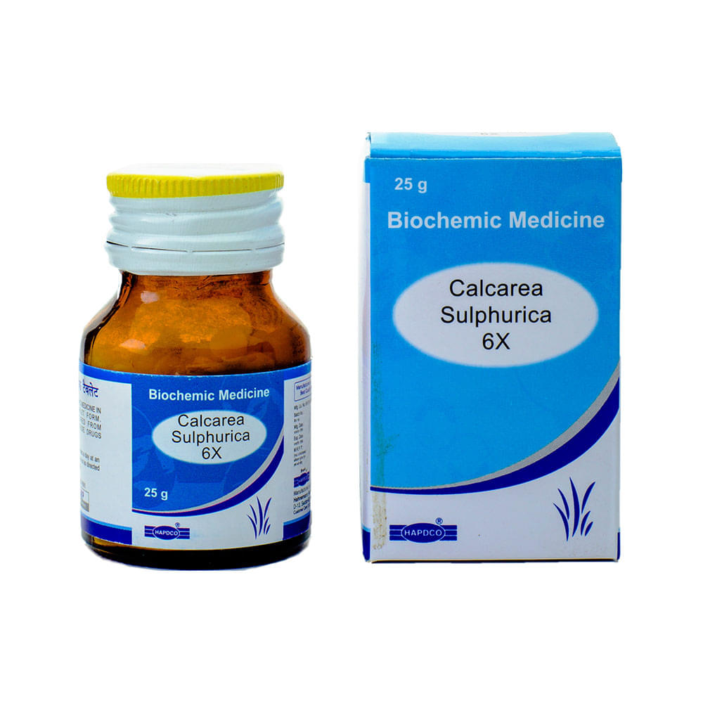 Hapdco Calcarea Sulphurica Biochemic Tablet 6X - Image 1