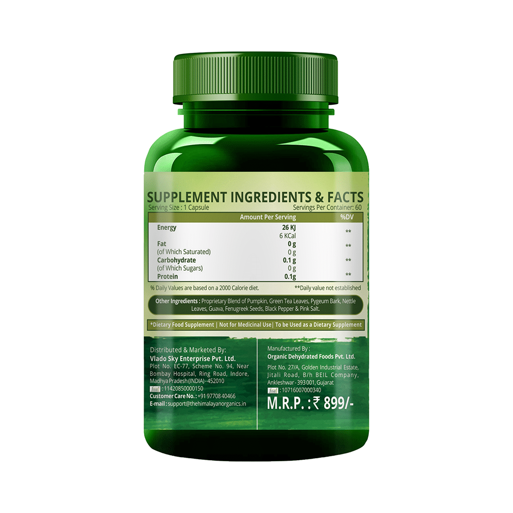 Himalayan Organics Plant Based DHT Blocker Vegetarian Capsule - Image 3