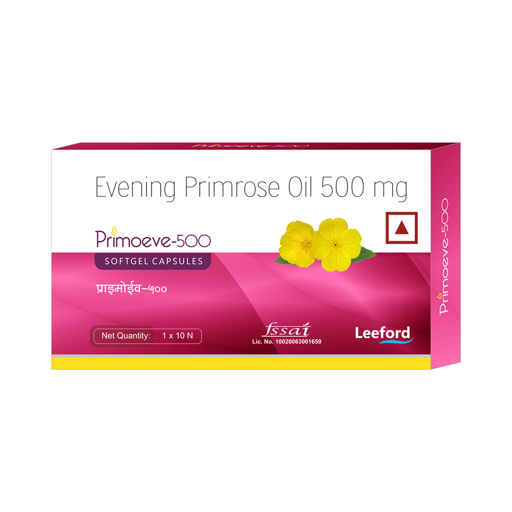 Primoeve 500 Softgel Capsule - Image 1