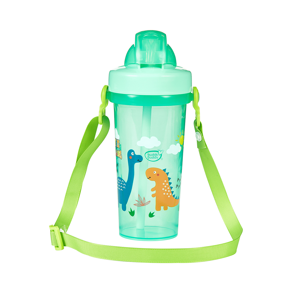 Buddsbuddy BB7229 Straw Sipper with Adjustable Strap 18m+ Green - Image 2