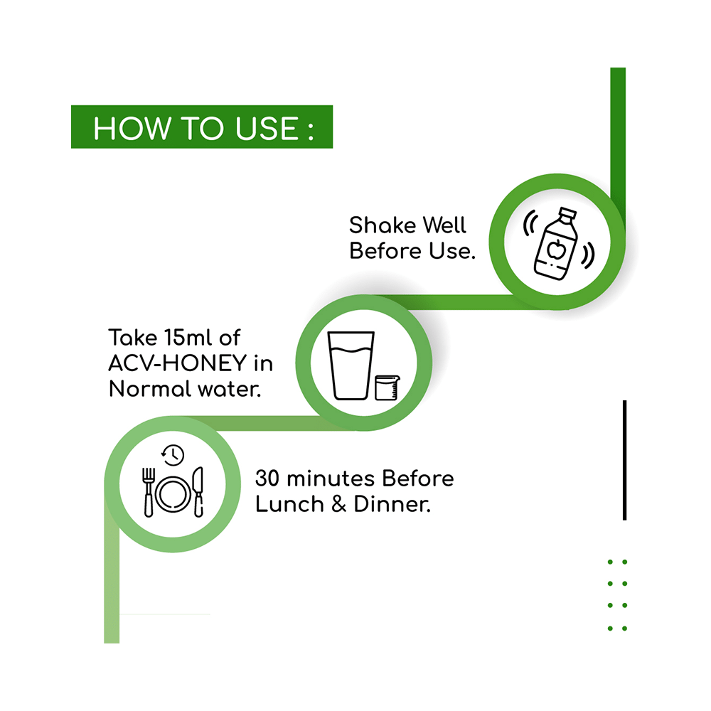 Dr. Patkar's Apple Cider Vinegar Honey with the Mother (500ml Each) - Image 6