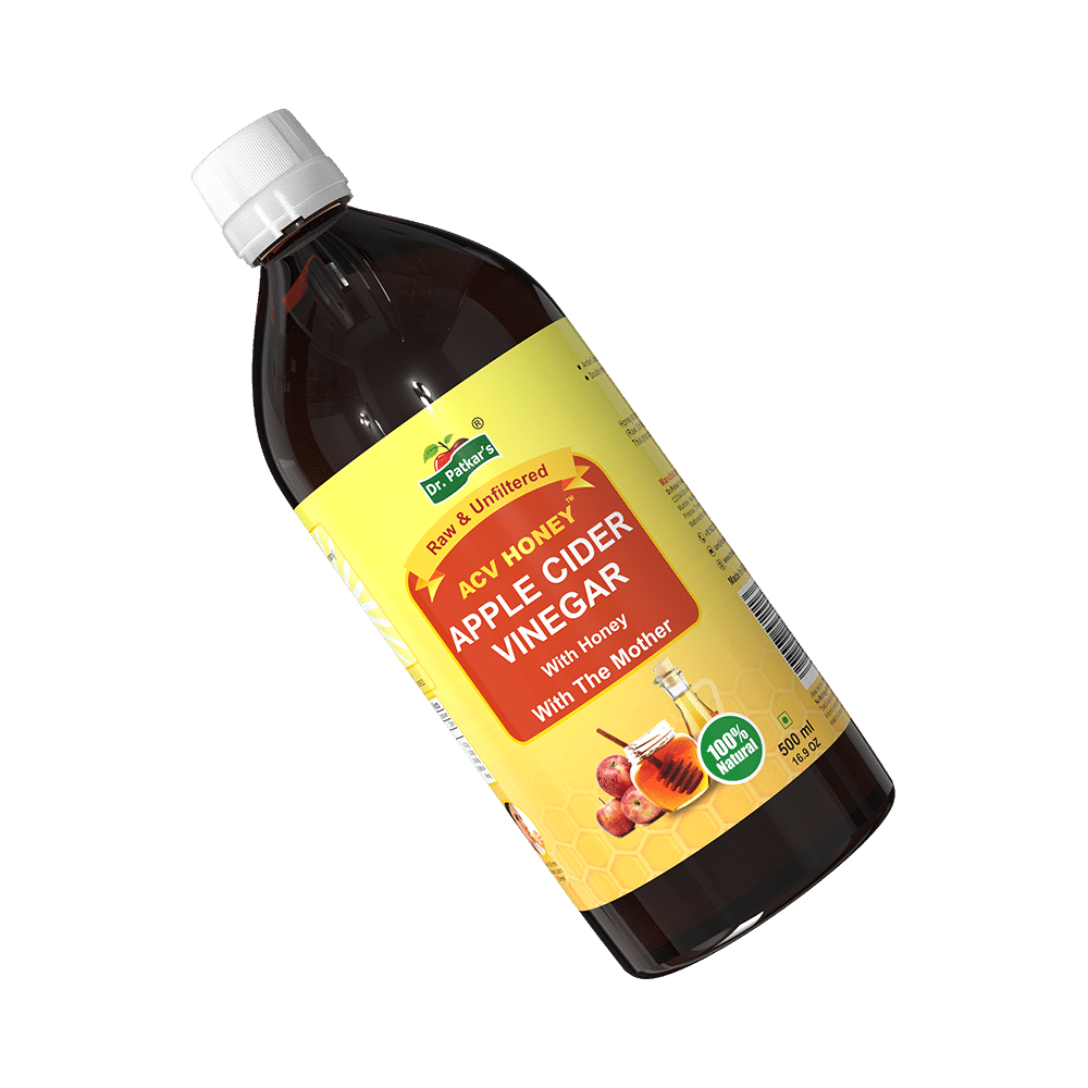 Dr. Patkar's Apple Cider Vinegar Honey with the Mother (500ml Each) - Image 4