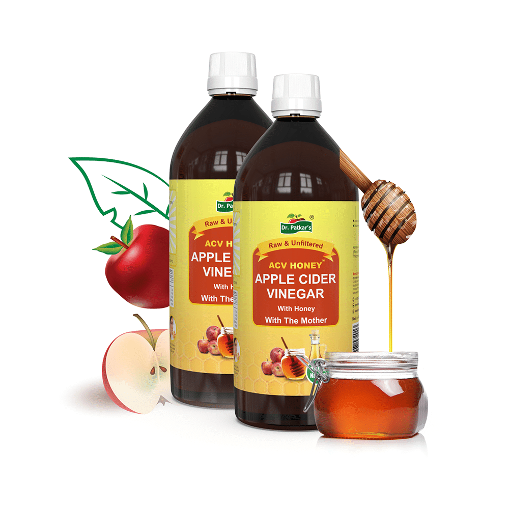 Dr. Patkar's Apple Cider Vinegar Honey with the Mother (500ml Each) - Image 3