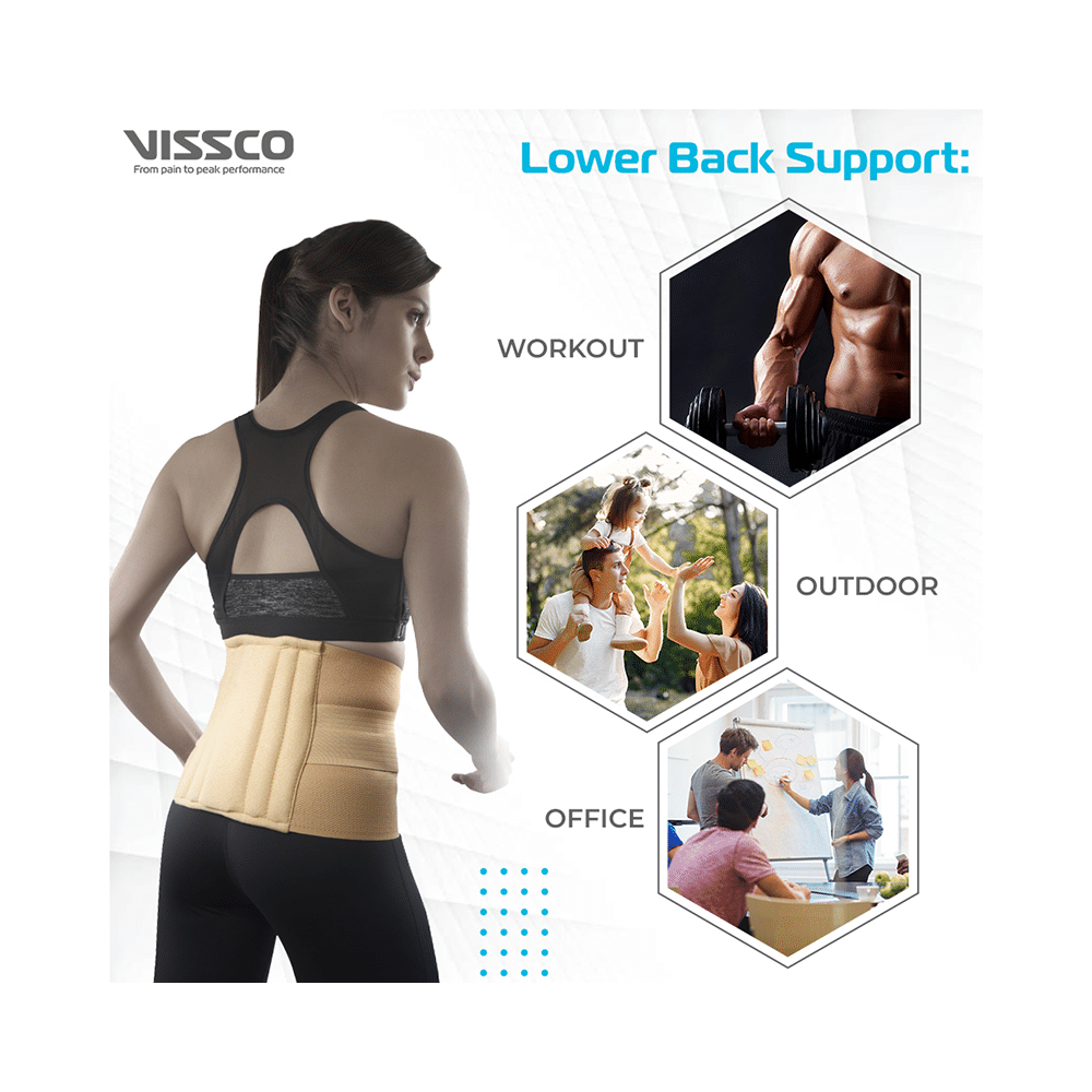 Vissco 0101 Sacro Lumber Belt Medium Beige - Image 5