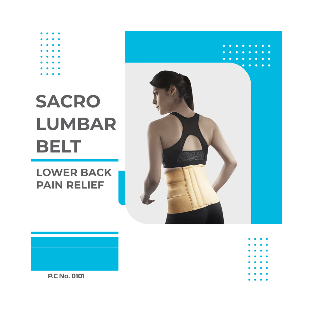 Vissco 0101 Sacro Lumber Belt Medium Beige - Image 7