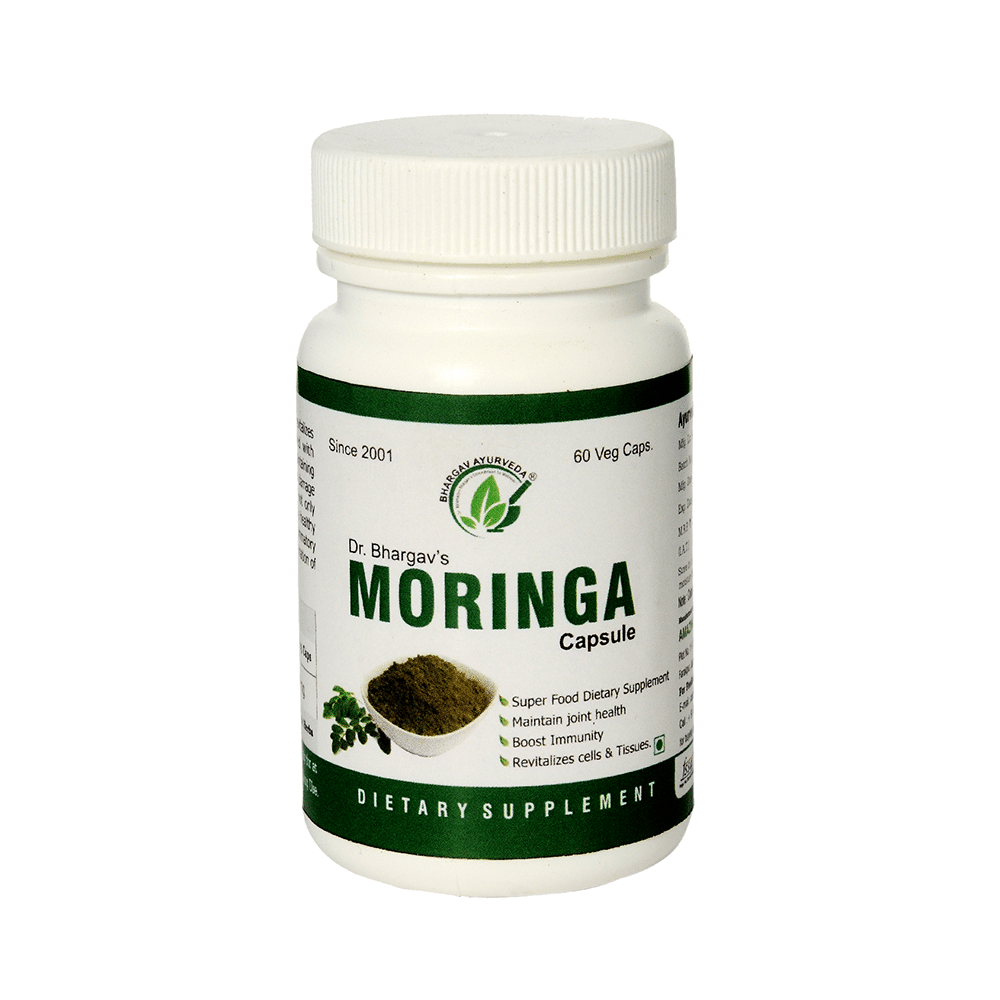 Dr.Bhargav’s Moringa Veg Capsule - Image 1