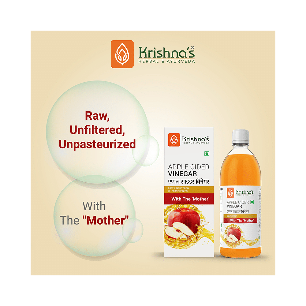 Krishna's Herbal & Ayurveda Apple Cider Vinegar - Image 4