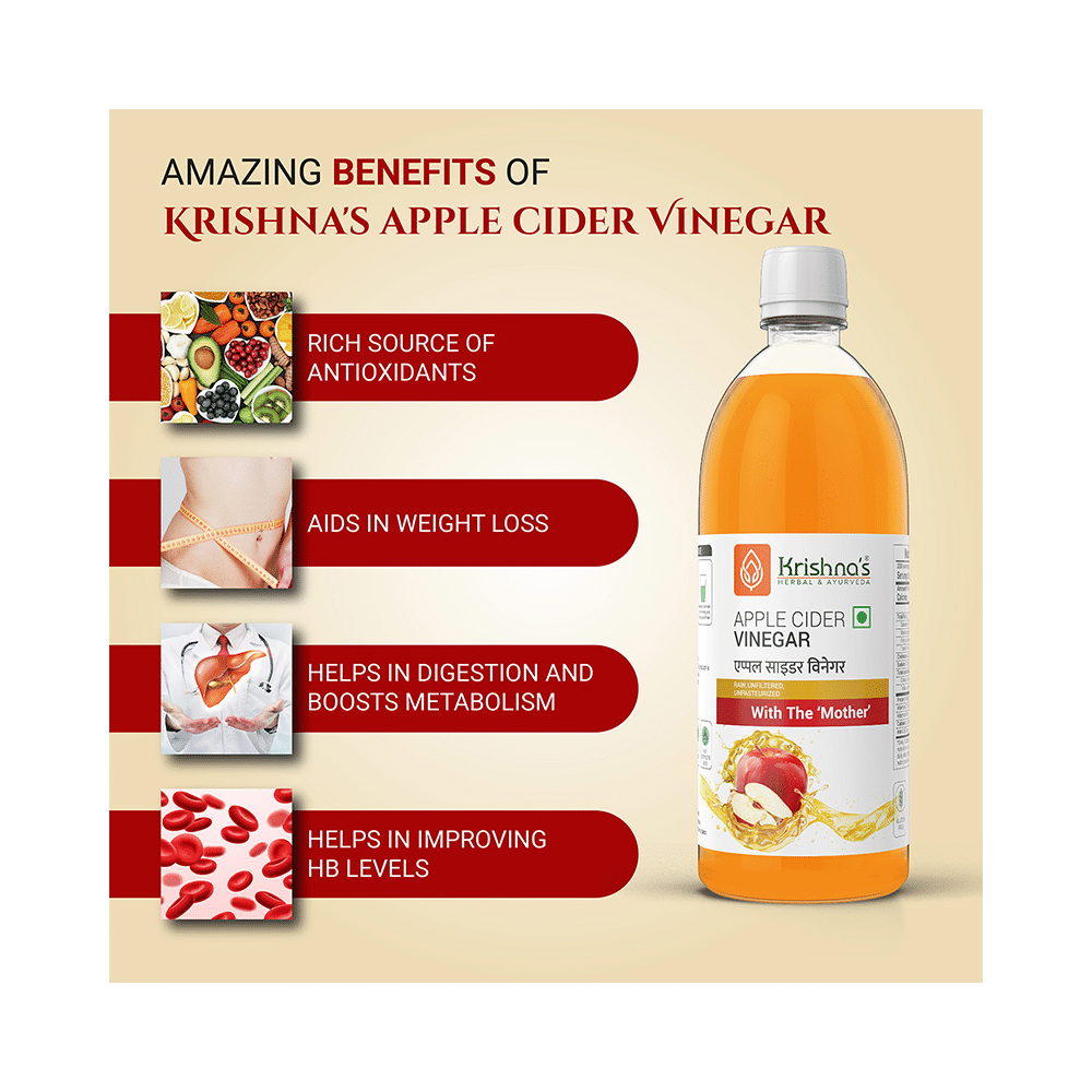 Krishna's Herbal & Ayurveda Apple Cider Vinegar - Image 5