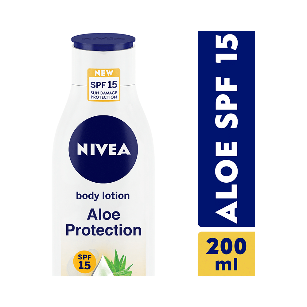 Nivea Aloe Protection Body Lotion SPF 15 - Image 3