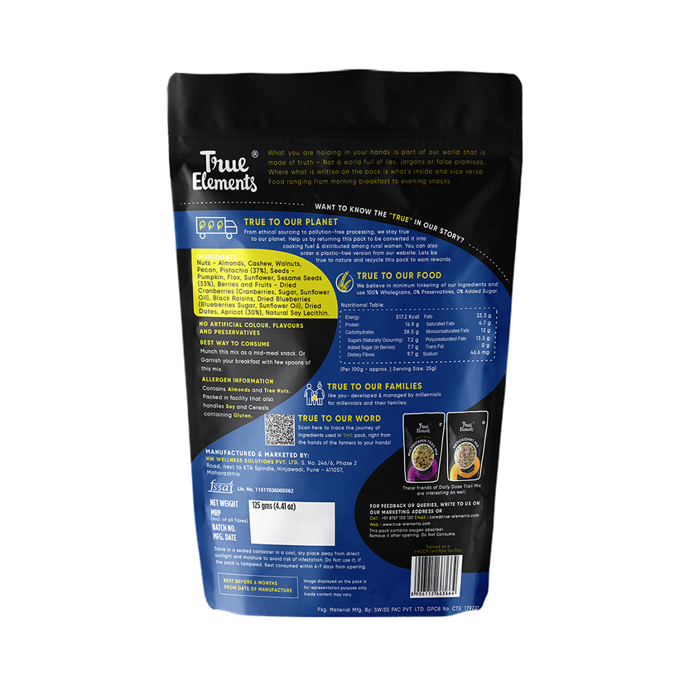 True Elements Daily Dose Trail Mix with High Fiber - Image 2