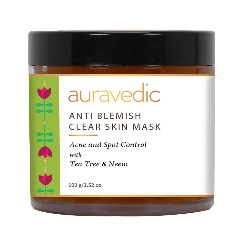 Auravedic Anti Blemish Clear Skin Mask - Image 1