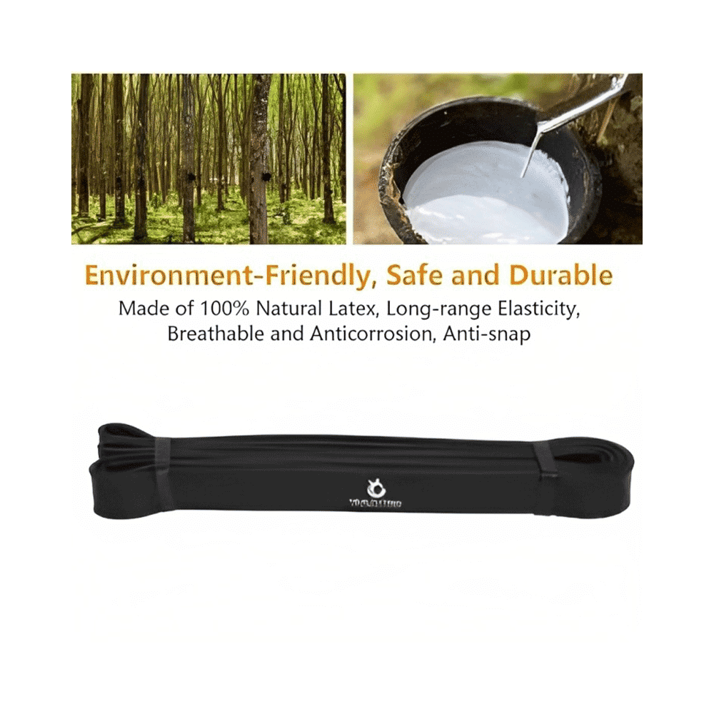 Healthtrek Power Resistance Band Medium Black - Image 4