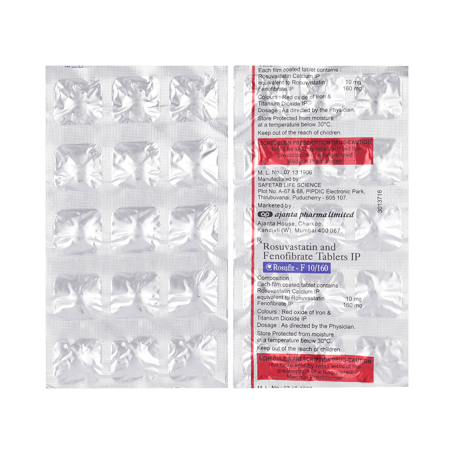 Rosufit-F 10/160 Tablet