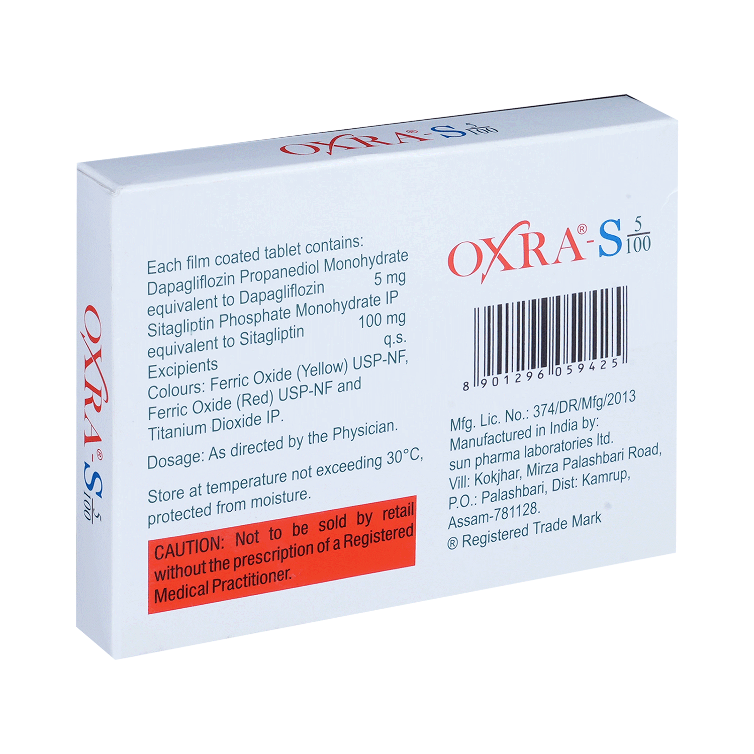 Oxra S 5mg/100mg Tablet - Image 3
