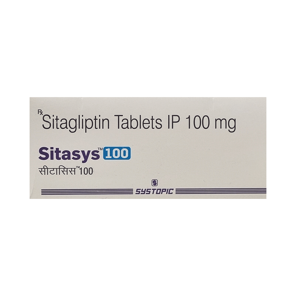 Sitasys 100mg Tablet - Image 1