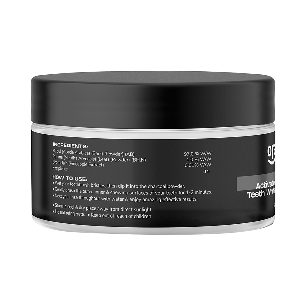 Oralvit Activated Charcoal Teeth Whitening Powder - Image 6