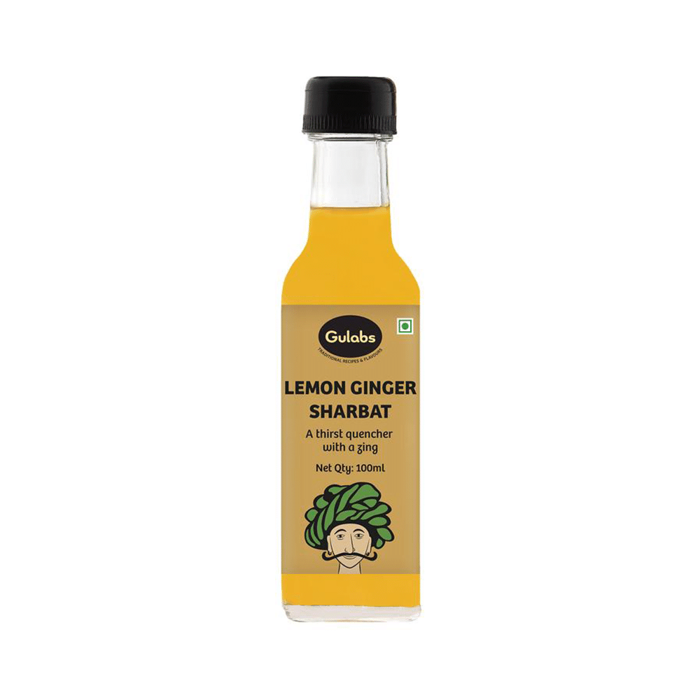 Gulabs Lemon Ginger Sharbat - Image 1