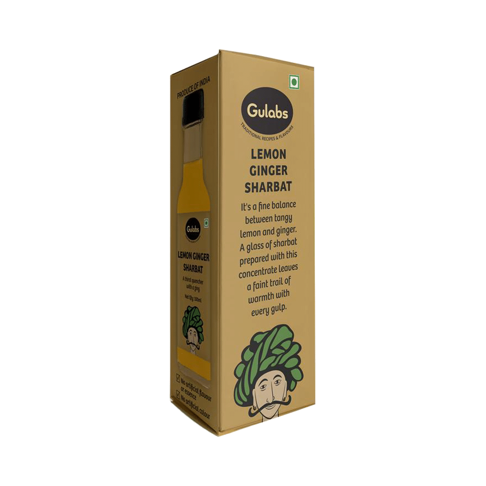 Gulabs Lemon Ginger Sharbat - Image 6