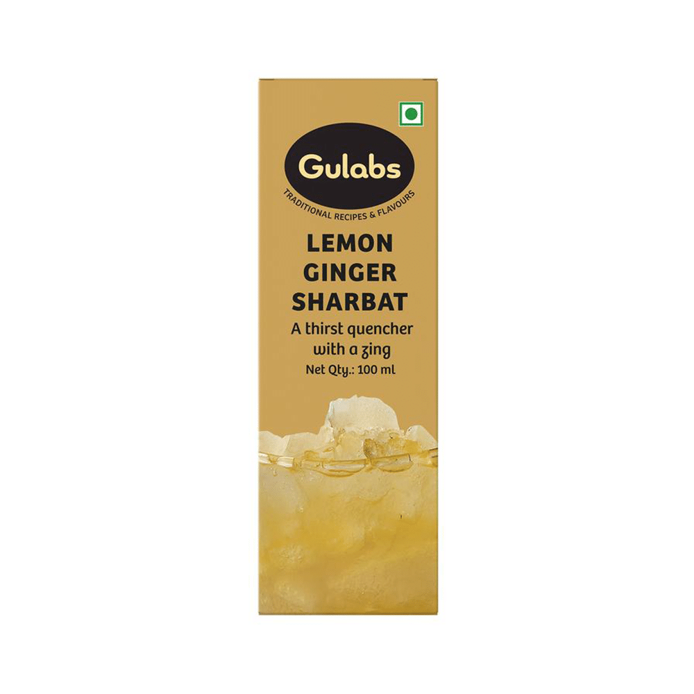 Gulabs Lemon Ginger Sharbat - Image 3