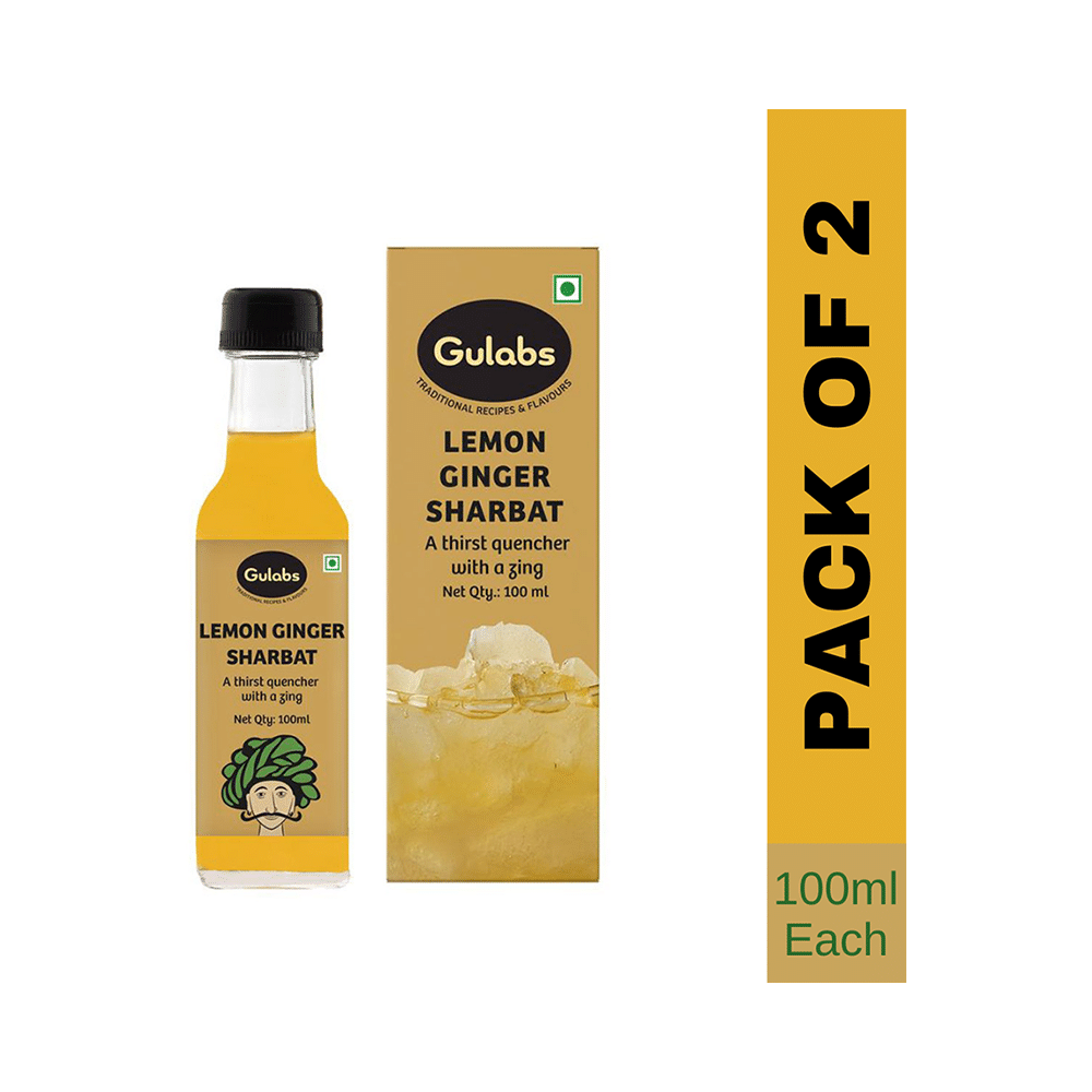 Gulabs Lemon Ginger Sharbat - Image 7