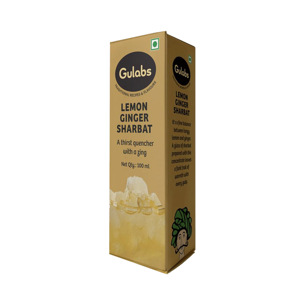 Gulabs Lemon Ginger Sharbat - Image 5