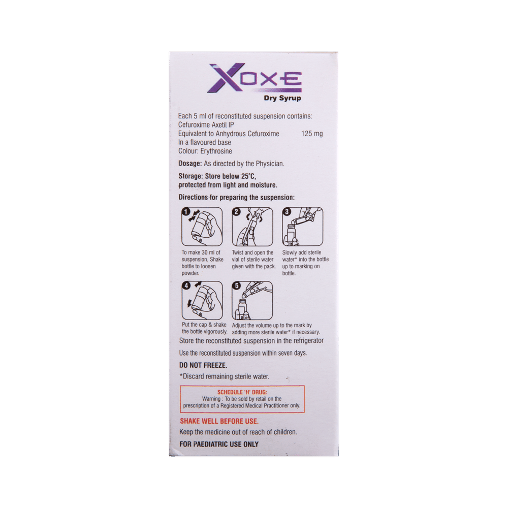 Xoxe Dry Syrup - Image 2