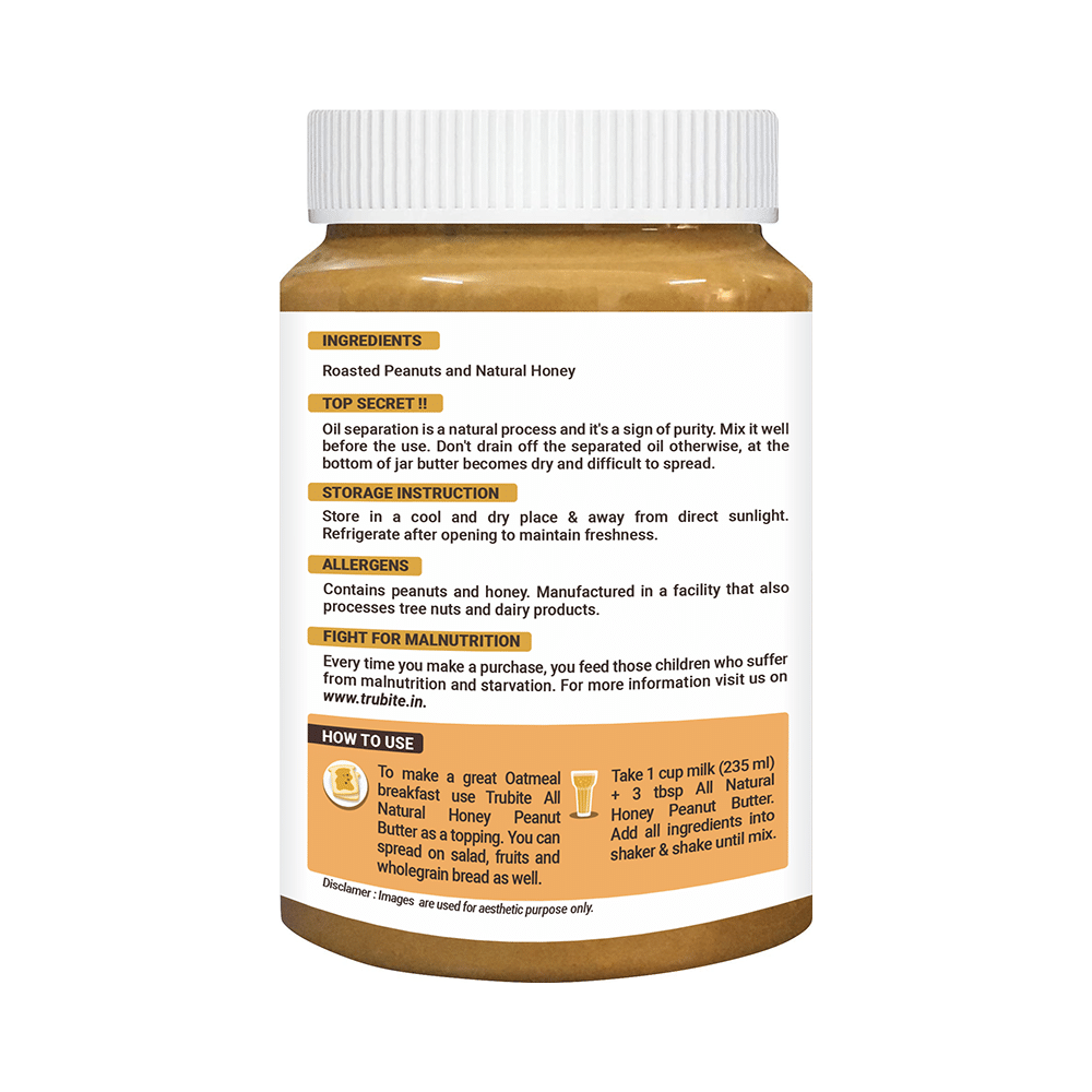 Tru Bite Honey Peanut Butter Crunchy - Image 3