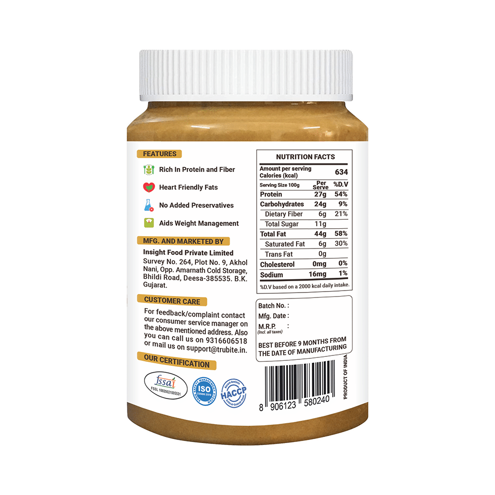 Tru Bite Honey Peanut Butter Crunchy - Image 2
