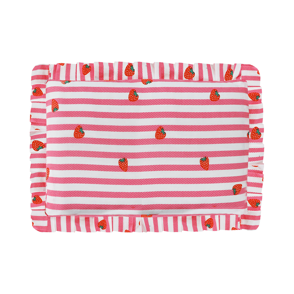 Oyo Baby Mustard Seeds Pillow Strawberry Print