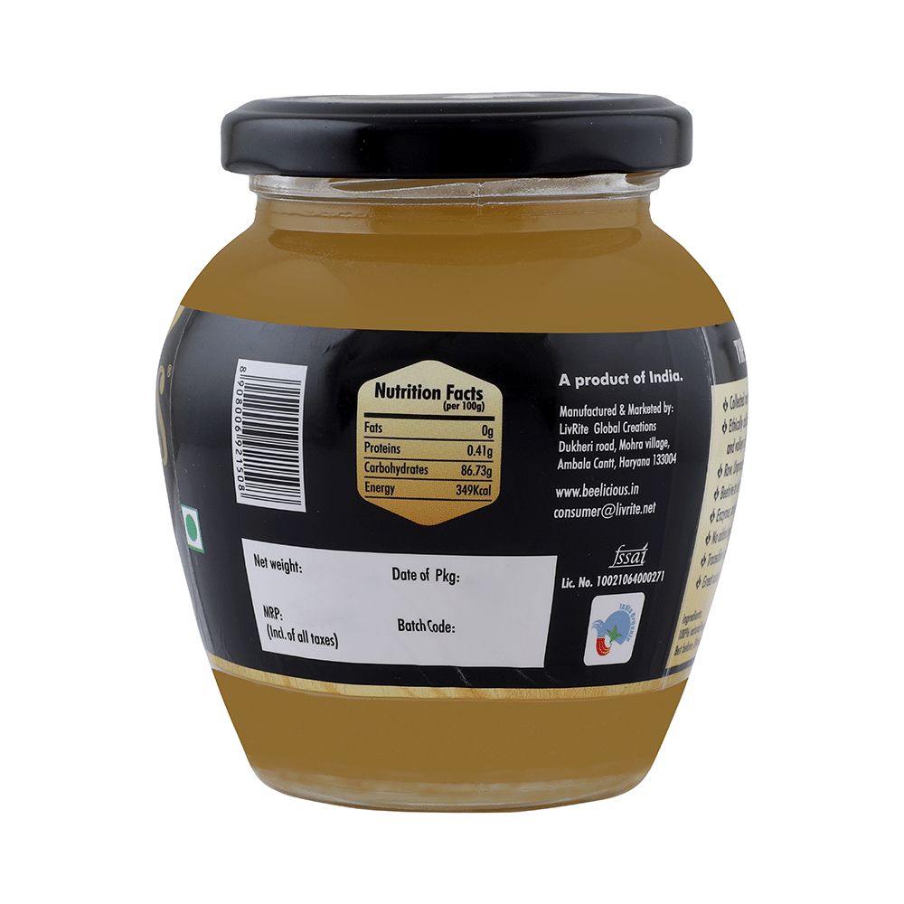 LivRite Beelicious Honey | Raw Organic Kashmir Acacia - Image 2