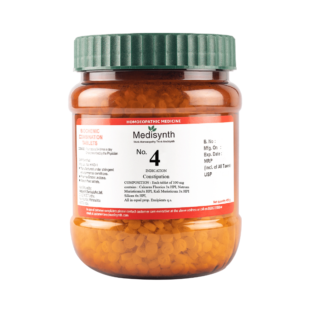 Medisynth Bio-chemic Combination No.4 Constipation - Image 1