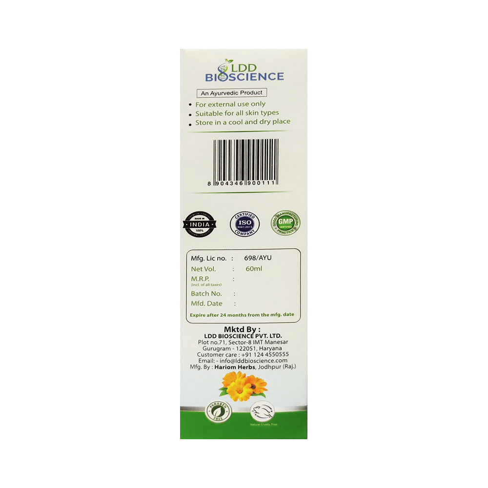 LDD Bioscience Neem & Aloe Vera Face Wash - Image 2