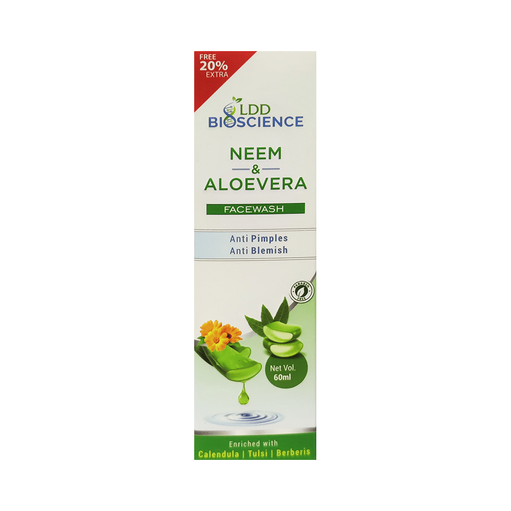 LDD Bioscience Neem & Aloe Vera Face Wash