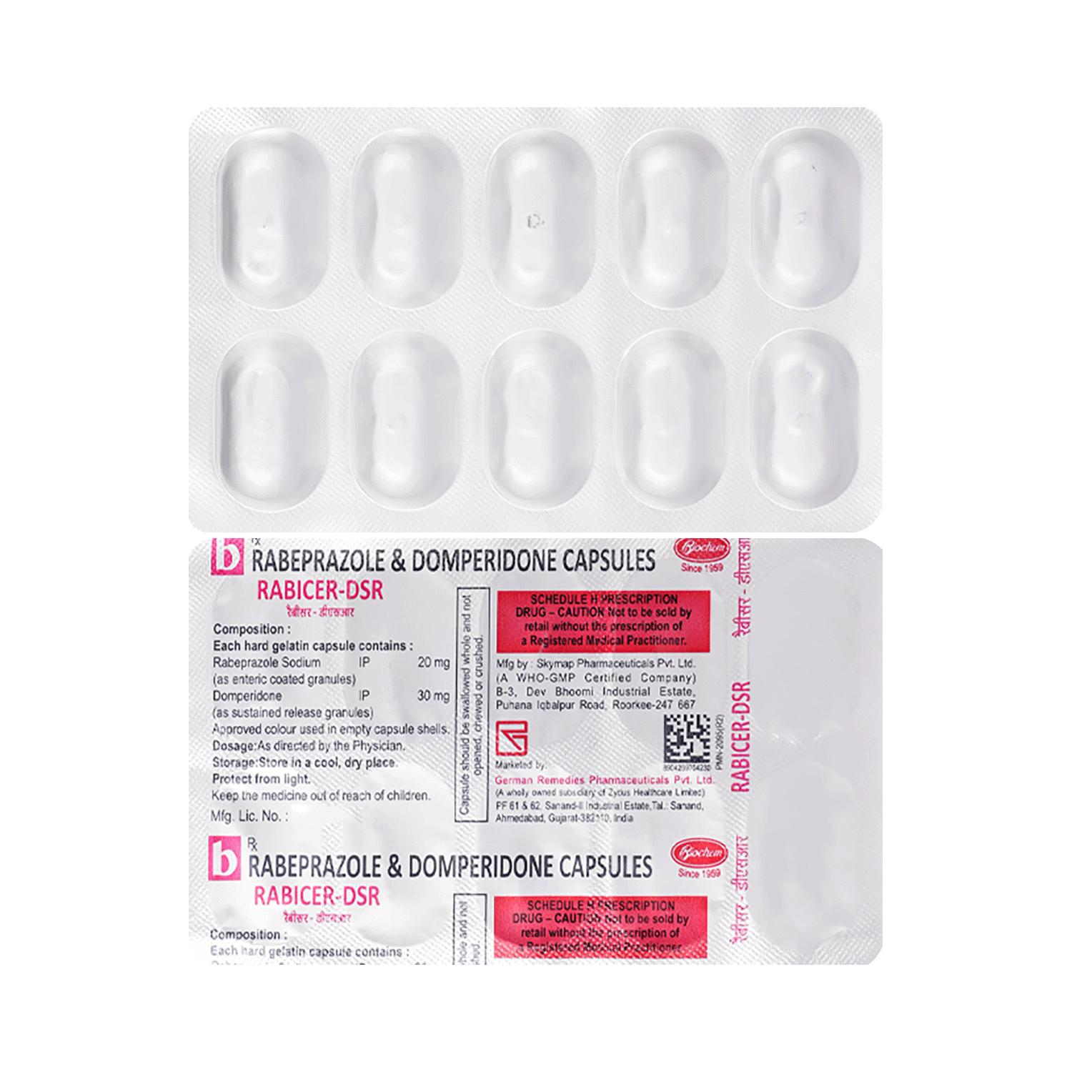 Rabicer DSR 30mg/20mg Capsule - Image 1