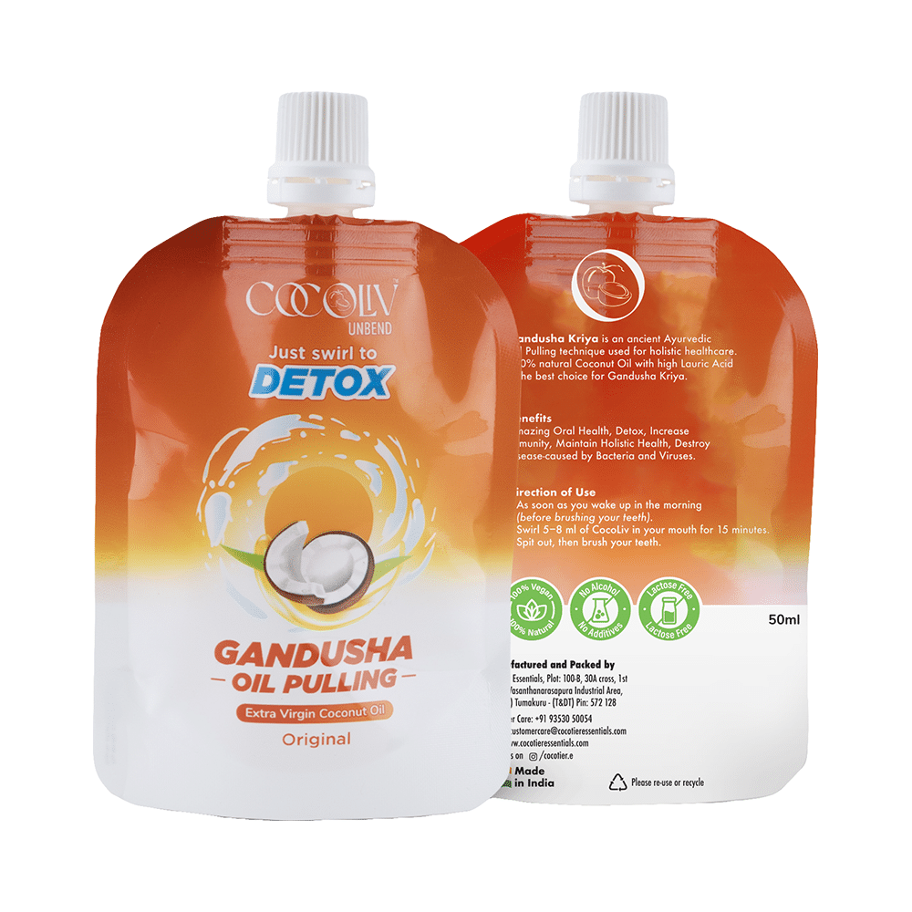 Cocoliv Unbend Gandusha Extra Virgin Coconut Oil (50ml Each) - Image 3
