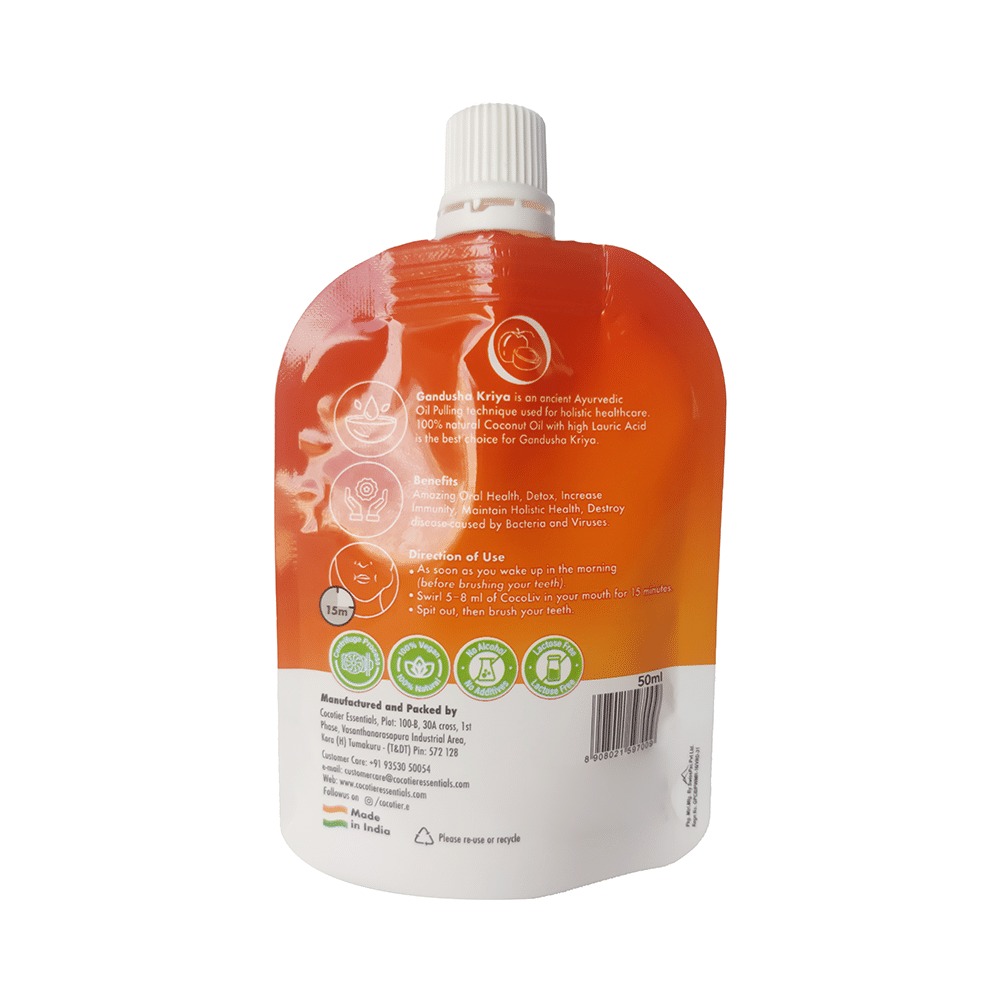 Cocoliv Unbend Gandusha Extra Virgin Coconut Oil (50ml Each) - Image 2