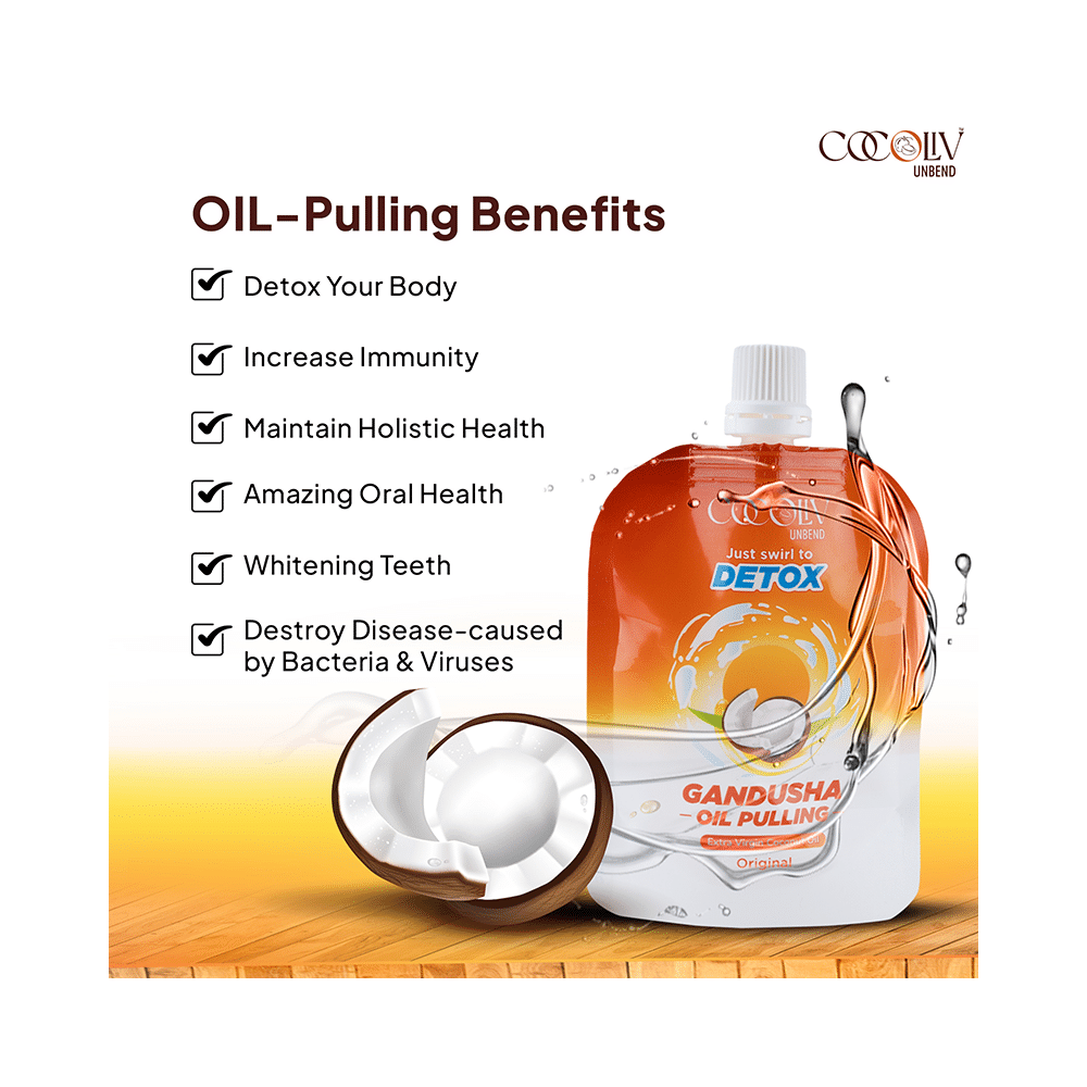 Cocoliv Unbend Gandusha Extra Virgin Coconut Oil (50ml Each) - Image 5